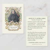 St. Mother Cabrini Catholic Religious Nun Prayer