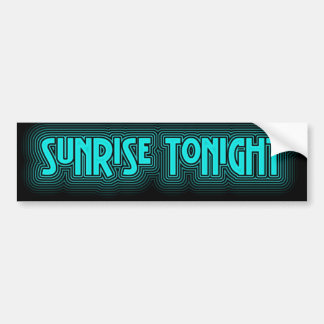 ST Neon Bumper Sticker
