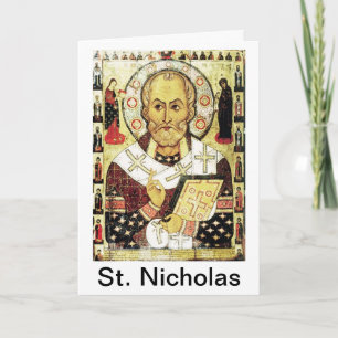St. Nicholas Christmas Card