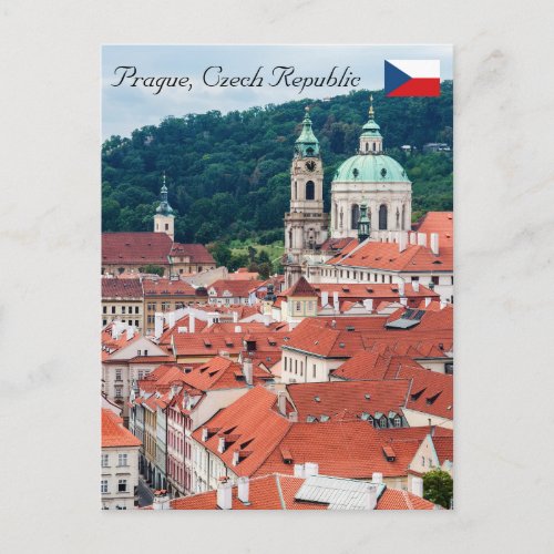 St Nicholas Church _ Prague Czech Republic Postcard