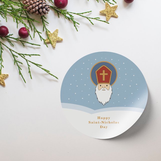 St Nicholas Day Sticker (St Nicholas Day Sticker)