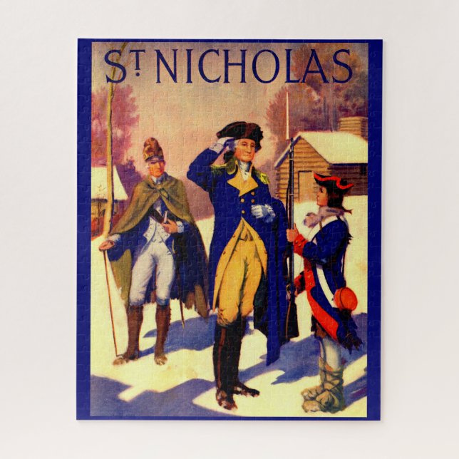 St. Nicholas February 1929 George Washington cover Jigsaw Puzzle (Vertical)