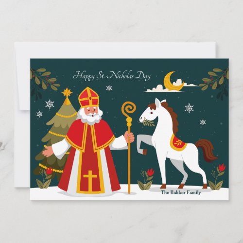 St Nicholas Greeting Card