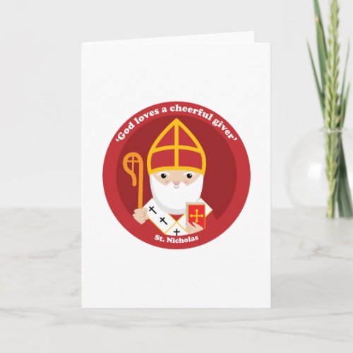 St Nicholas Holiday Card