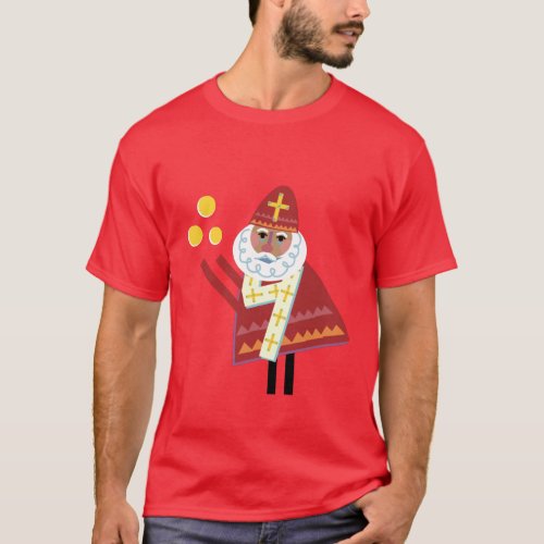 St Nicholas Illustration T_Shirt