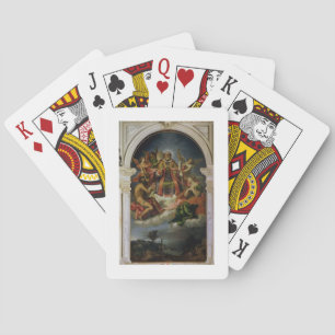 St. Nicholas in Glory with Saints Poker Cards