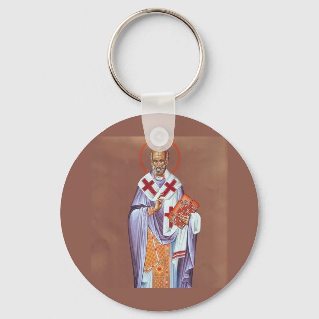 st. nicholas keychain (Front)