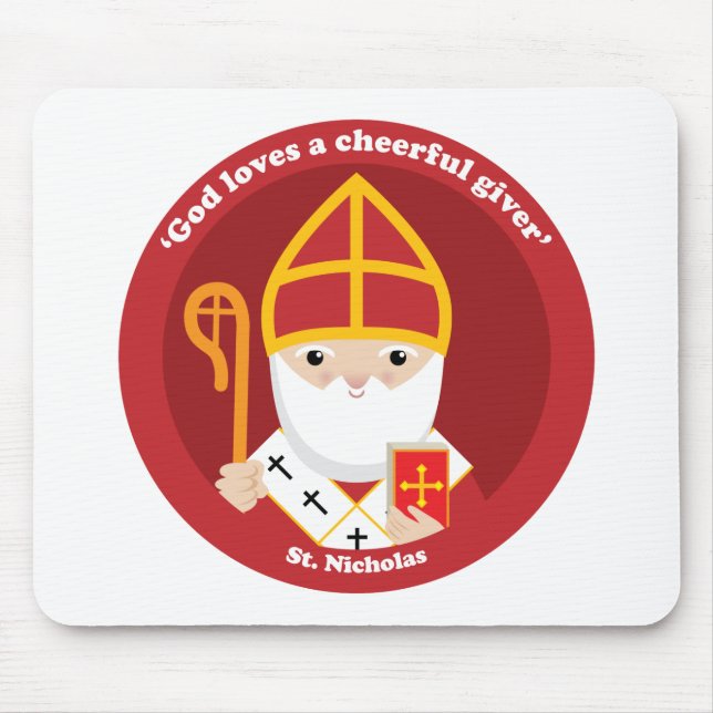 St. Nicholas Mouse Pad (Front)