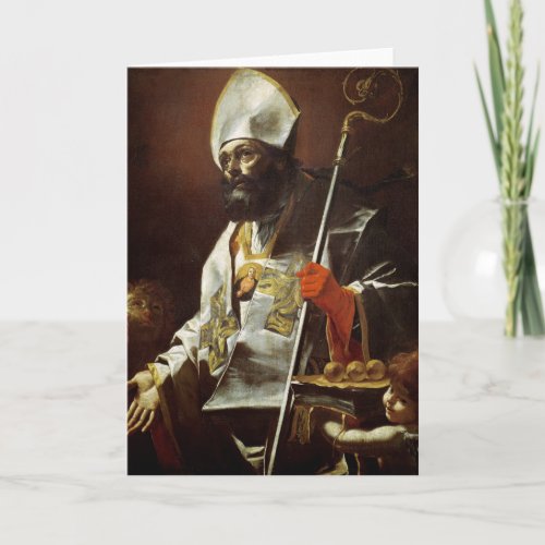 St Nicholas of Bari Holiday Card