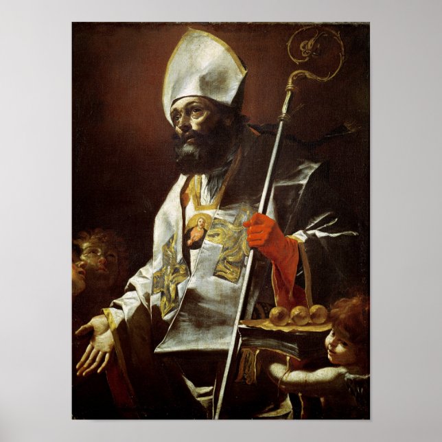 St. Nicholas of Bari Poster (Front)