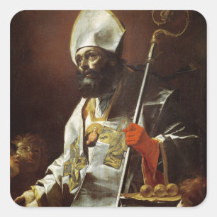 St. Nicholas of Bari Square Sticker