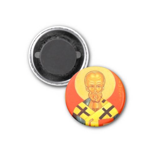 St Nicholas Orthodox Icon Magnet