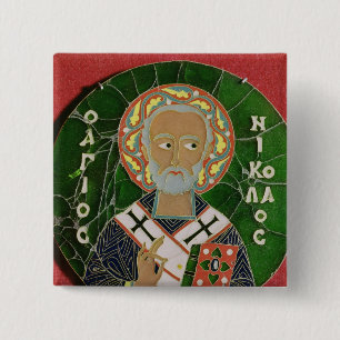 St. Nicholas Pinback Button