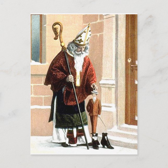 St. Nicholas Postcard (Front)