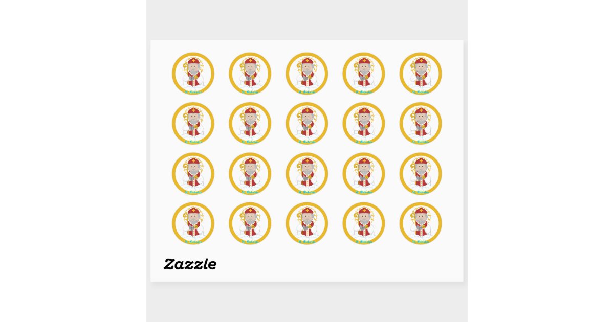 St. Nicholas Stickers | Zazzle