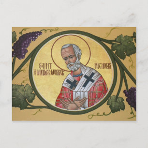 St Nicholas the Wonder-Worker Prayer Card
