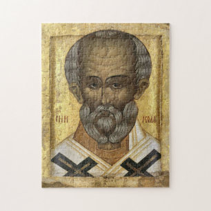 St. Nicholas the Wonderworker Orthodox Icon Jigsaw Puzzle