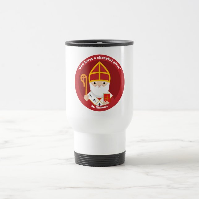 St. Nicholas Travel Mug (Center)