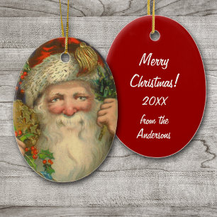 St Nicholas Vintage Christmas Ornament