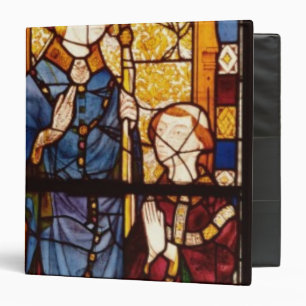 St. Nicholas with a donor Binder