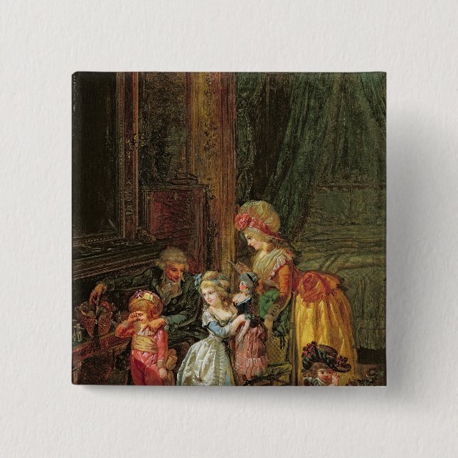St. Nicholas's Day Pinback Button (Front)