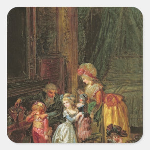 St. Nicholas's Day Square Sticker