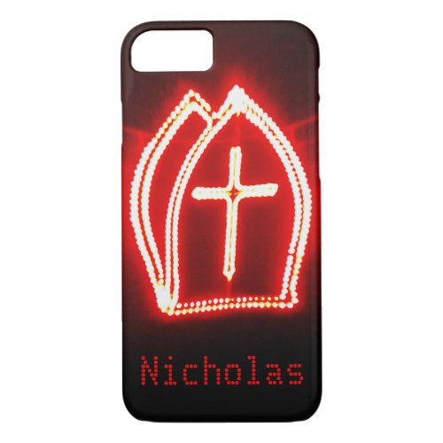 St Nick Dutch Sinterklaas Miter St Nicholas Hat iPhone 87 Case