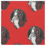 st nick krampus fabric