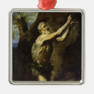 St. Onuphrius Metal Ornament