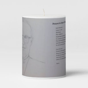 St. Oscar Romero Candle with Prayer