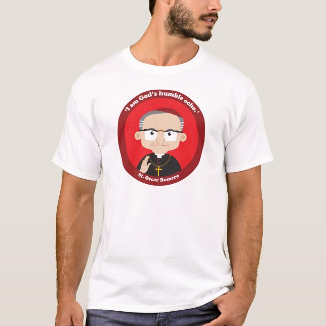 St. Oscar Romero T-Shirt (Front)