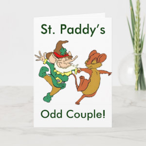St. Paddy’s Odd Couple Card