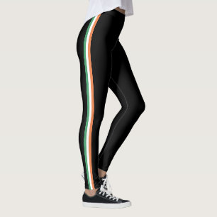 St Paddy's Day. Ireland Flag. Leggings