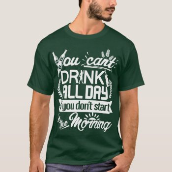 St Paddy's Day Is Underway T-shirt by MaeHemm at Zazzle