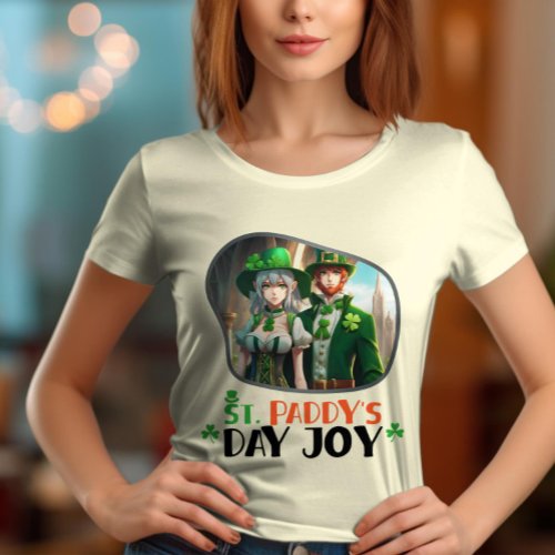 St Paddys Day joy _ Lucky Charms T_Shirt