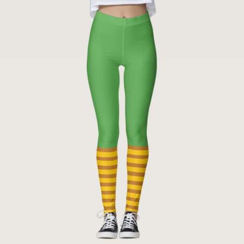 St Paddys Day Lucky Leprechaun Leggings