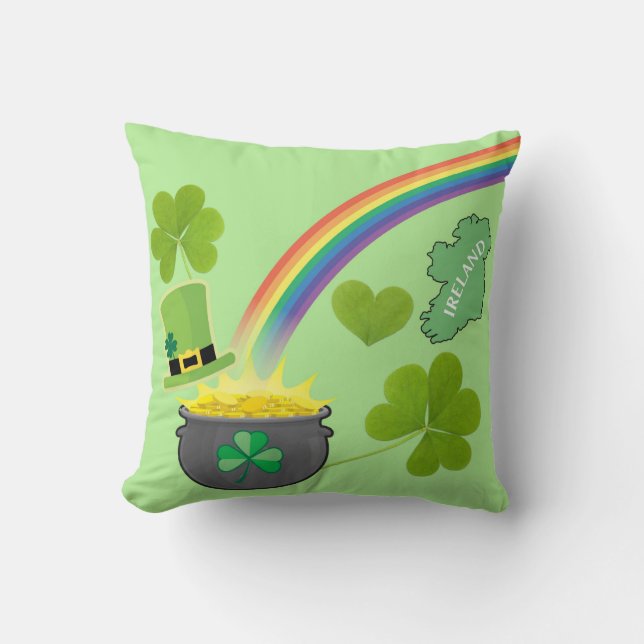 St. Paddys Day Pillow (Front)
