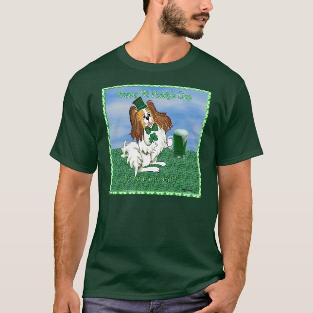 St Paddys Day T Shirt in Green (Front)