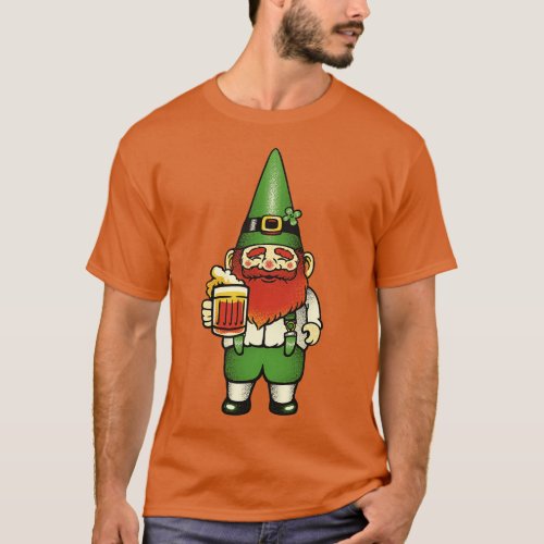 St Paddys Gnome Amelie Poulain by Tobe Fonseca T_Shirt