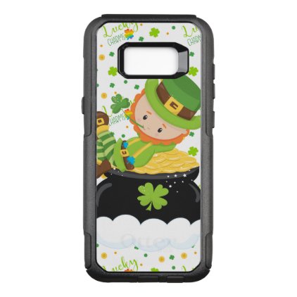 St Paddy&#39;s Leprechaun OtterBox Commuter Samsung Galaxy S8+ Case