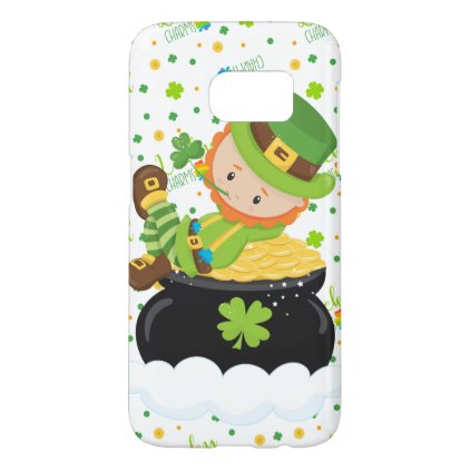 St Paddy&#39;s Leprechaun Samsung Galaxy S7 Case