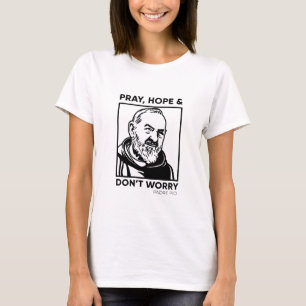 St. Padre Pio Catholic T-Shirt Christian Tee