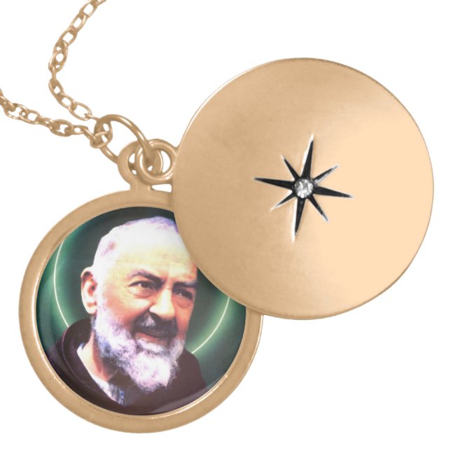 St. Padre Pio Necklace (Front)