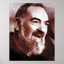 St Padre Pio of Pietrelcina, Poster