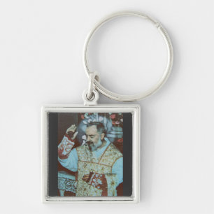 St. Padre Pio of Pietrelcina The Seraphic Priest Keychain