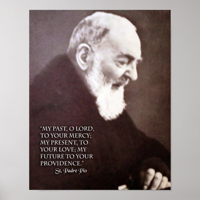 St. Padre Pio Poster (Front)