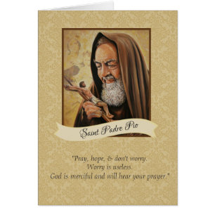 St. Padre Pio Priest & Stigmatist Cards