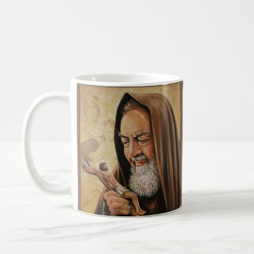 St Padre Pio Priest  Stigmatist Coffee Mug