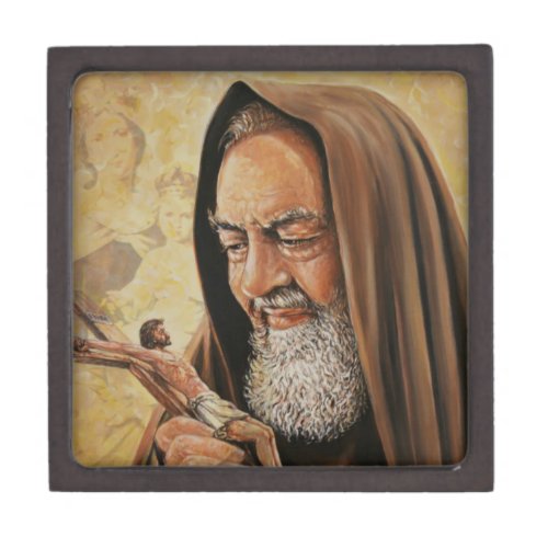 St Padre Pio Priest Stigmatist Gift Box