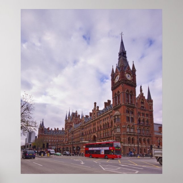 St Pancras International Station Poster (Front)
